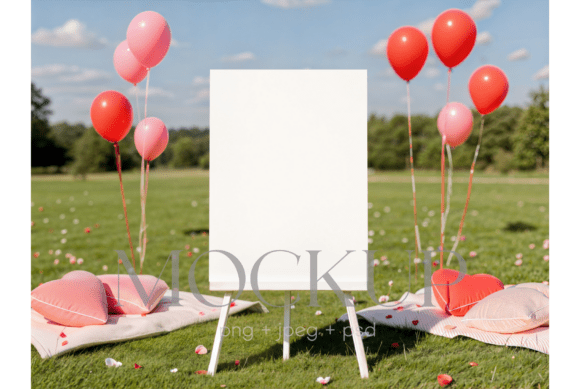 Download Romantic Outdoor Party Sign Mockup - Outdoor party Collection