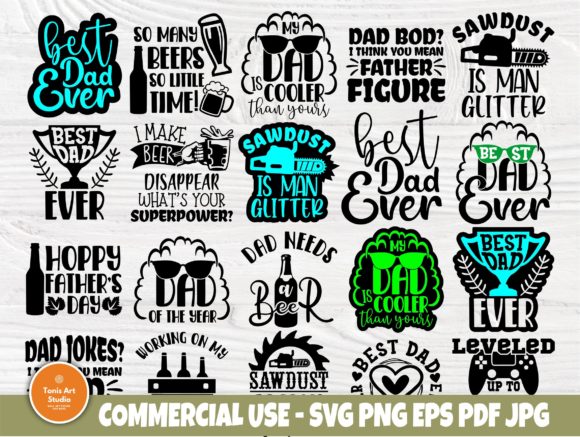 Download Dad SVG, Fathers Day, Best Dad Ever Svg - Premium Bundle