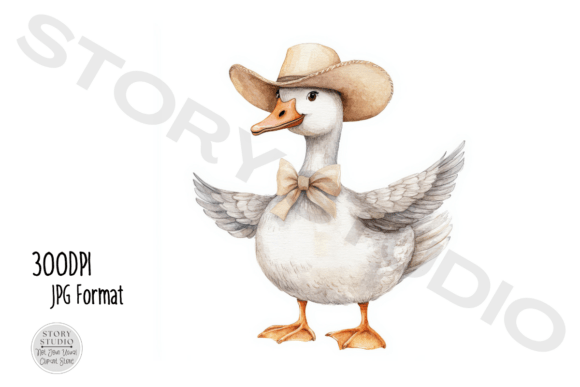 Download Cowboy Hat Goose Wild West Clipart - Premium Resources