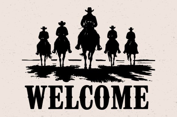 Download Cowboy Welcome SVG - Premium Resources