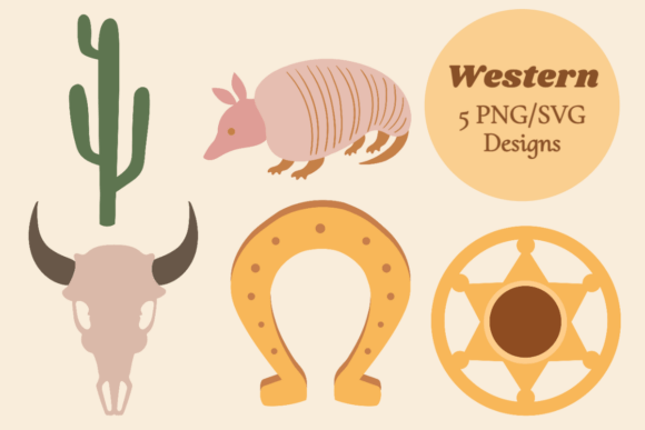 Download Western Clipart Set - Premium Resources