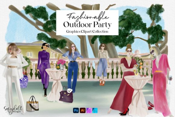 Download Fashionable Outdoor Party Graphics - Outdoor party Collection