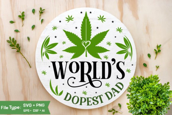 Download World's Dopest Dad Sign SVG Design - Dad sign Collection